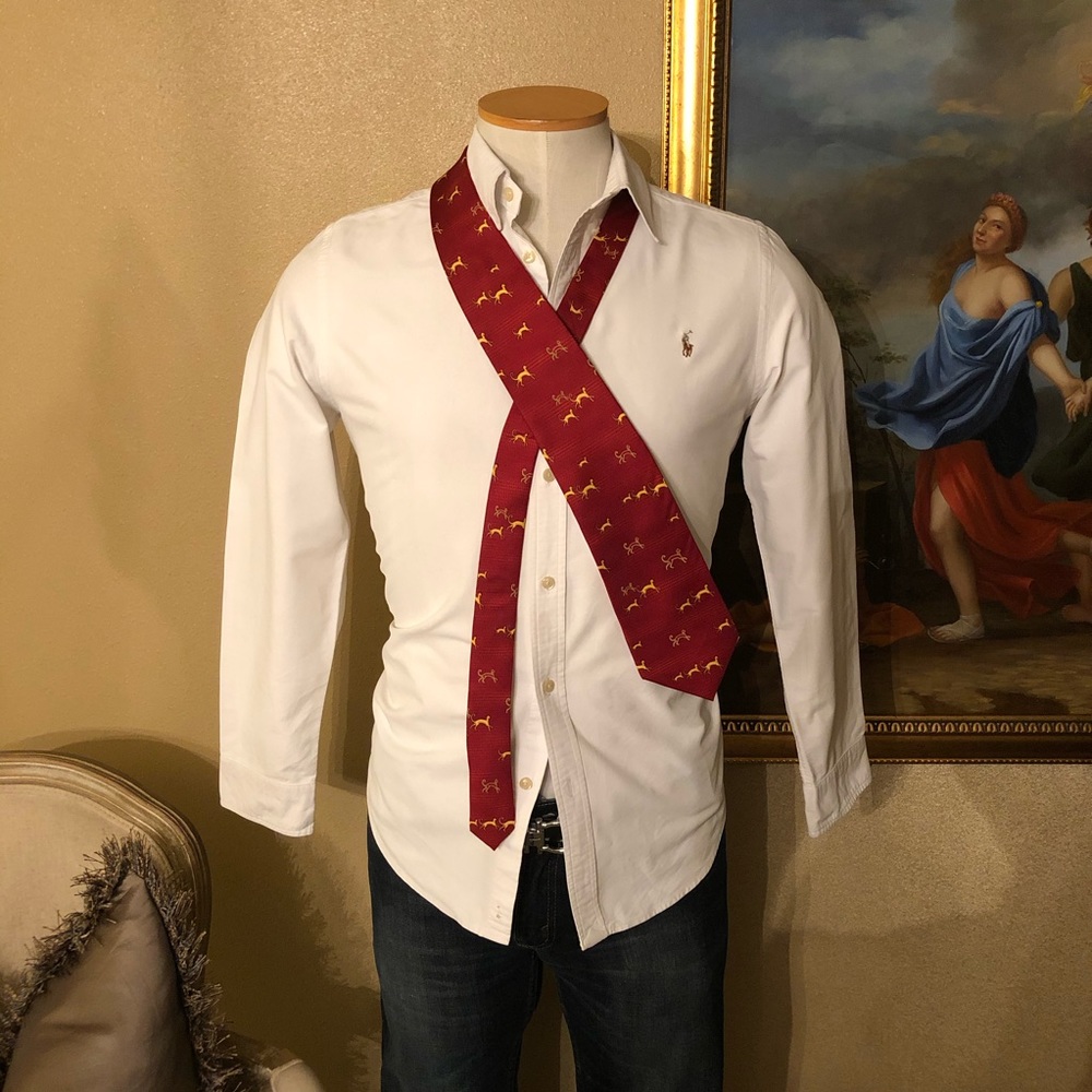 Lanvin Paris Men’s Silk Tie